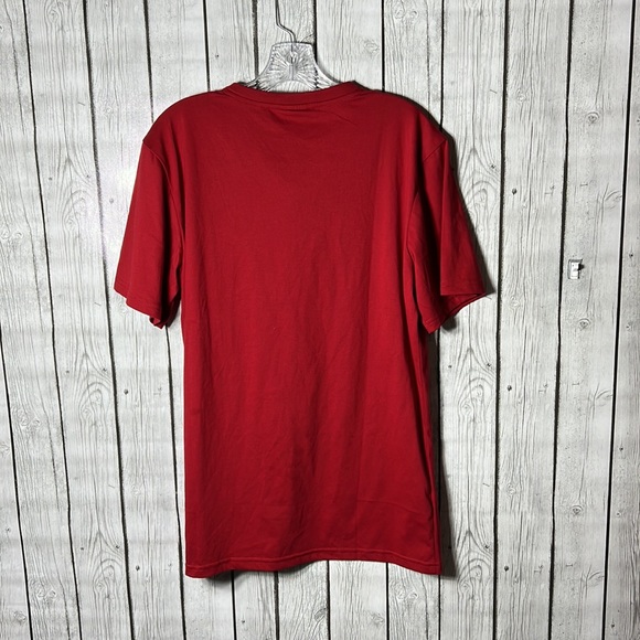 Dino Robert V Neck Embroidered Logo Short Sleeve T Shirt size xl - Picture 8 of 8